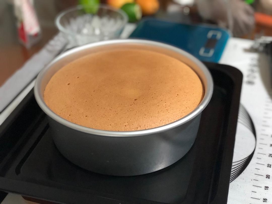 视频菜谱:原味戚风蛋糕8寸戚风蛋糕不裂