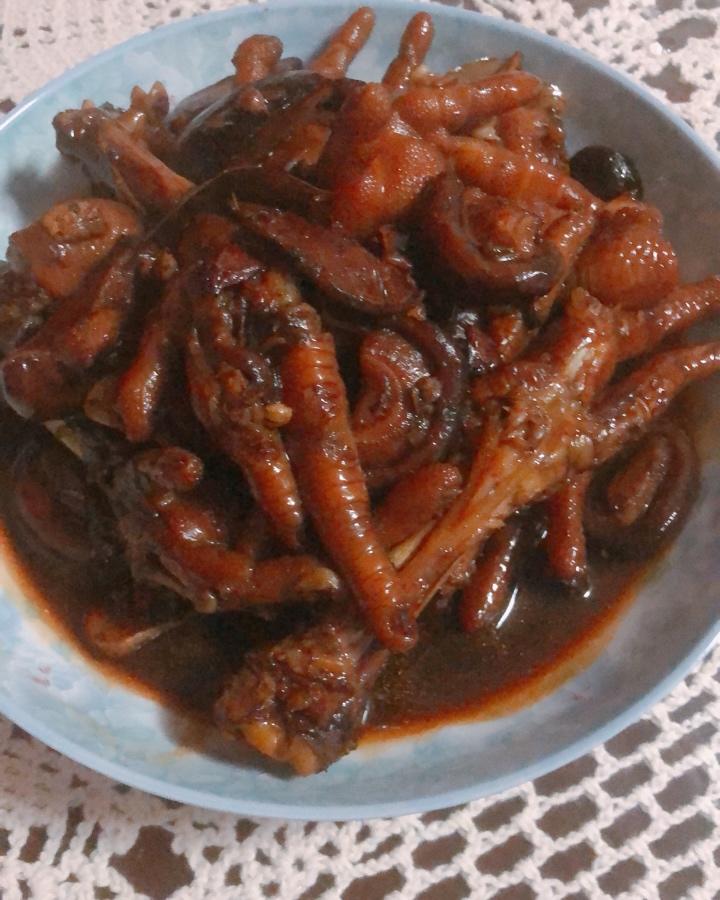 秘制红烧鸡爪