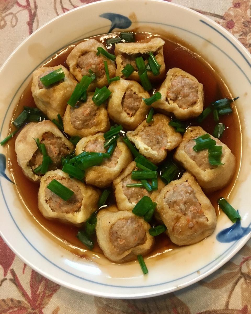 快手油豆腐酿肉