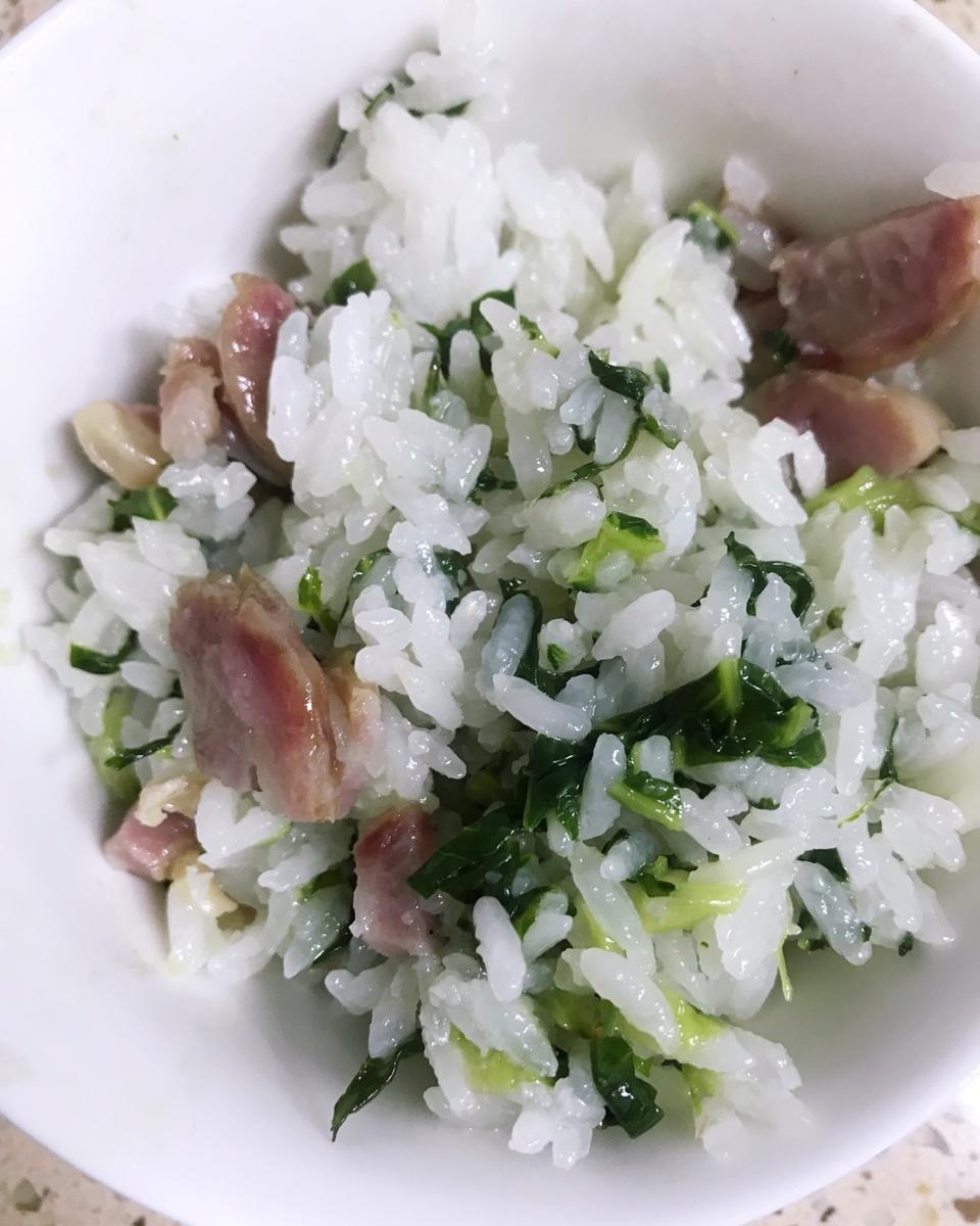 香肠菜饭
