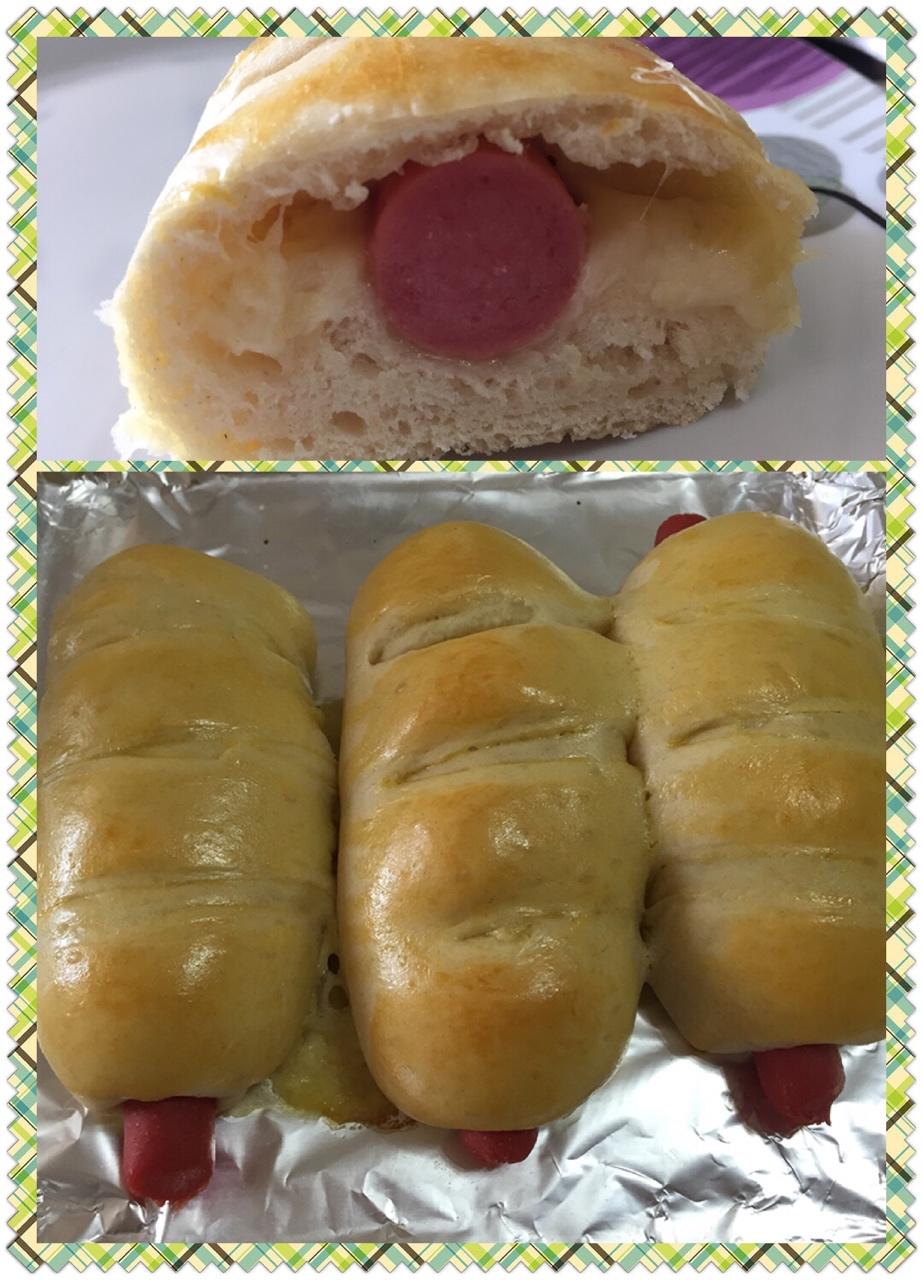 肉松肠仔包