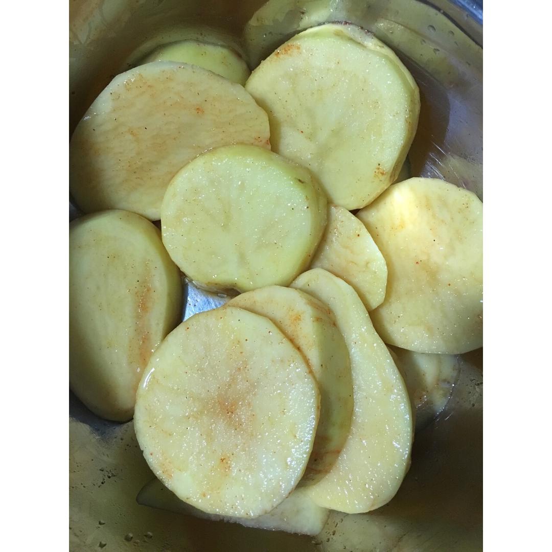 新奥尔良土豆肉饼