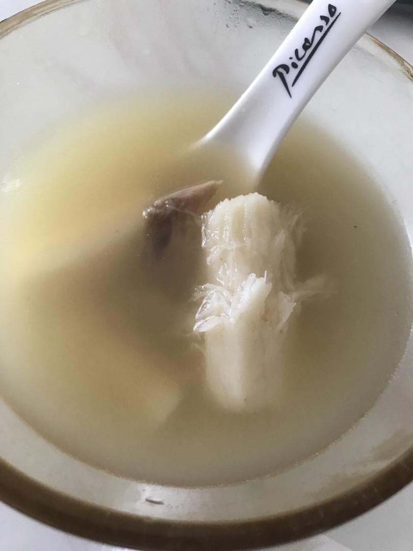 孕早期汤谱第二弹～健脾祛湿的山药炖鸽子