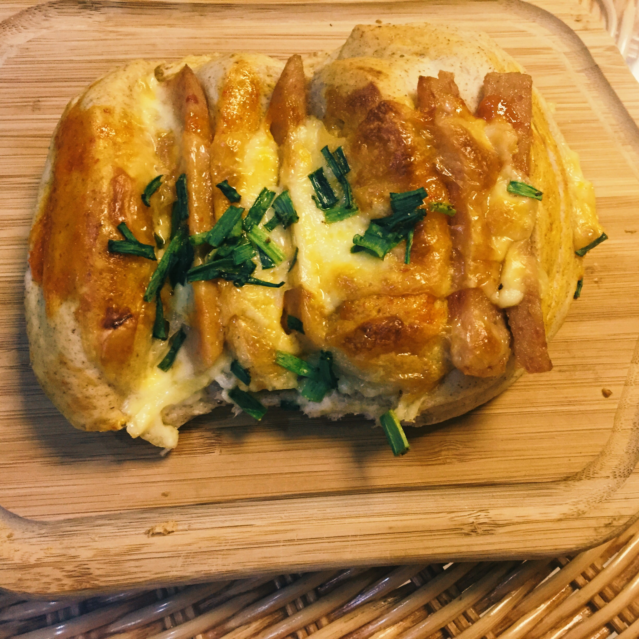 【曼食慢语】火腿芝士面包