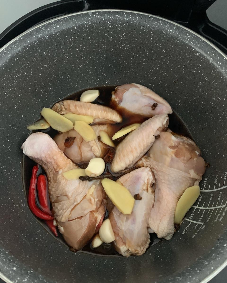 懒人版大鸡腿￨做法超级简单