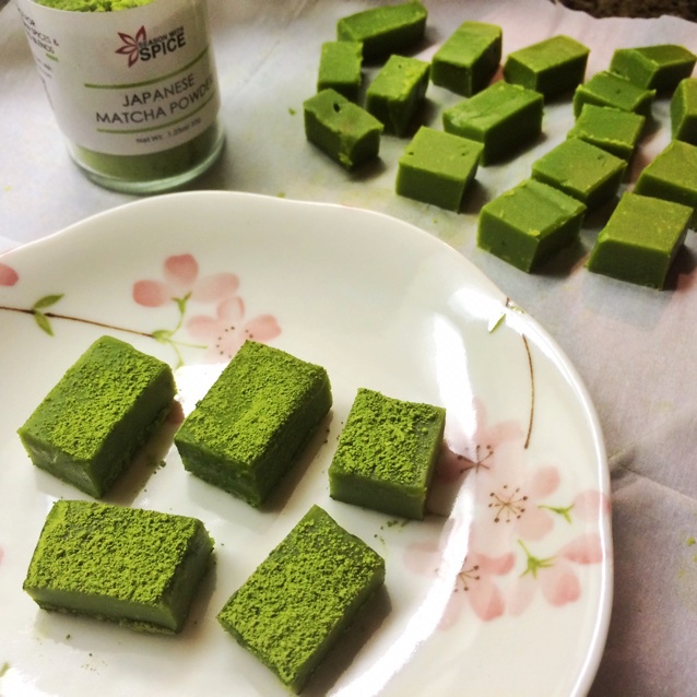 抹茶生巧克力