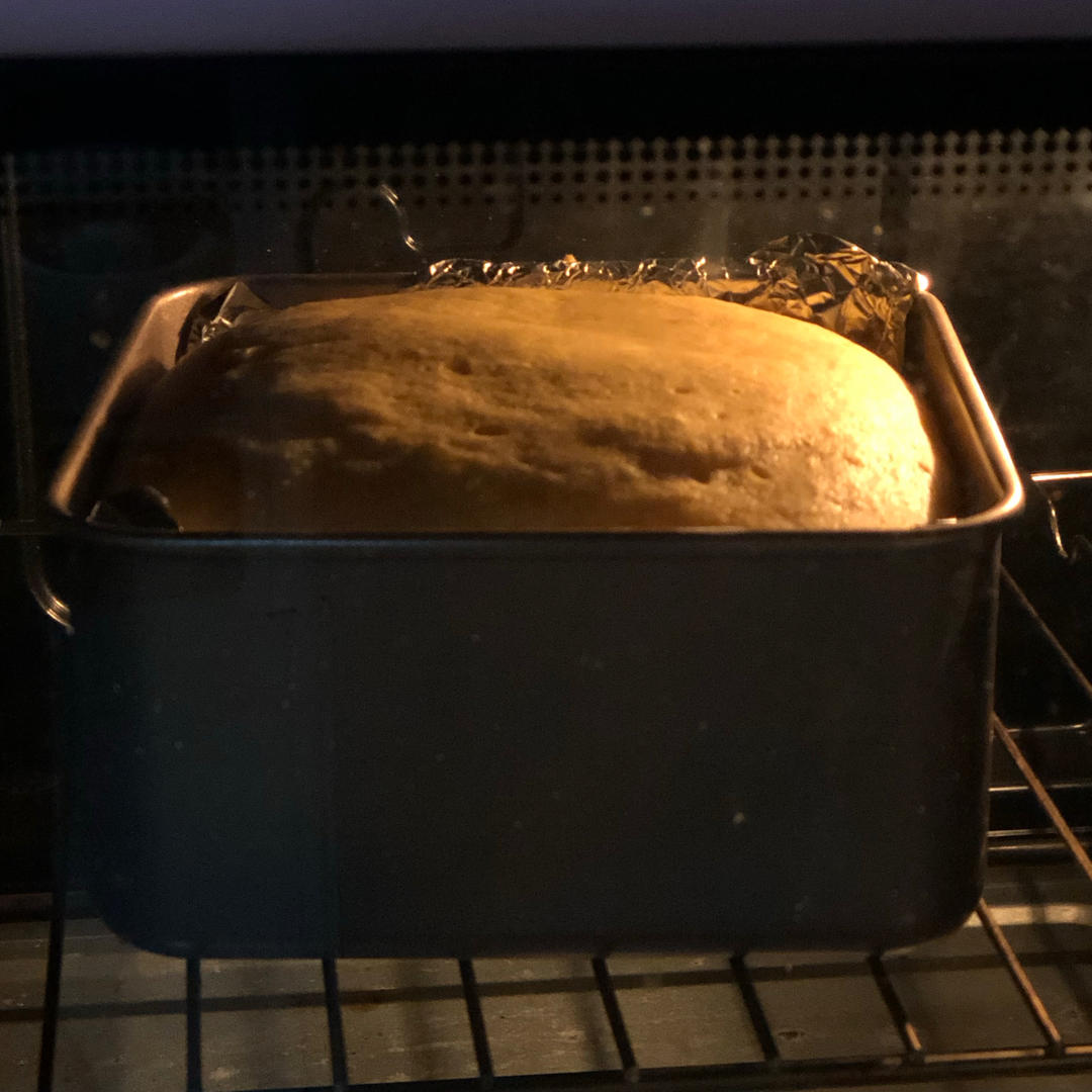 无糖无油玉米轻态面包（免揉面）