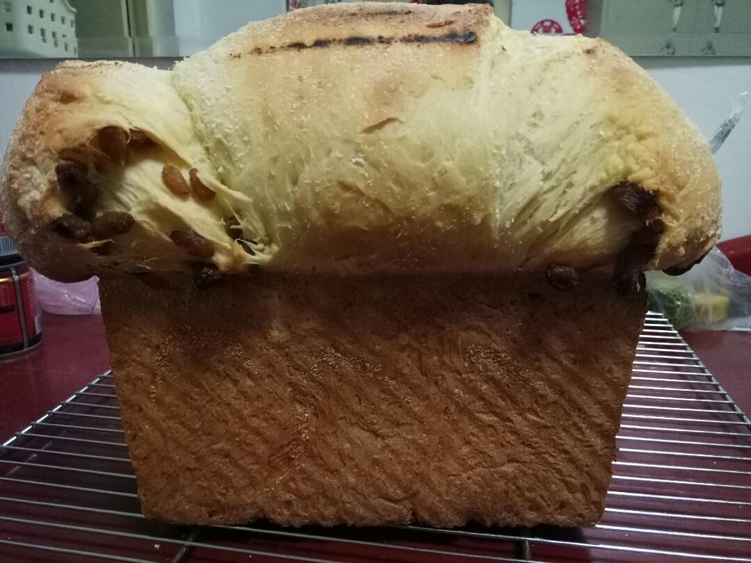 DIY蛋黄大吐司