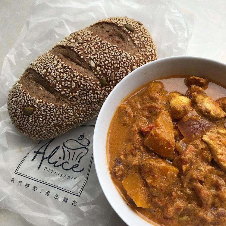 秋日南瓜红薯鸡胸咖喱