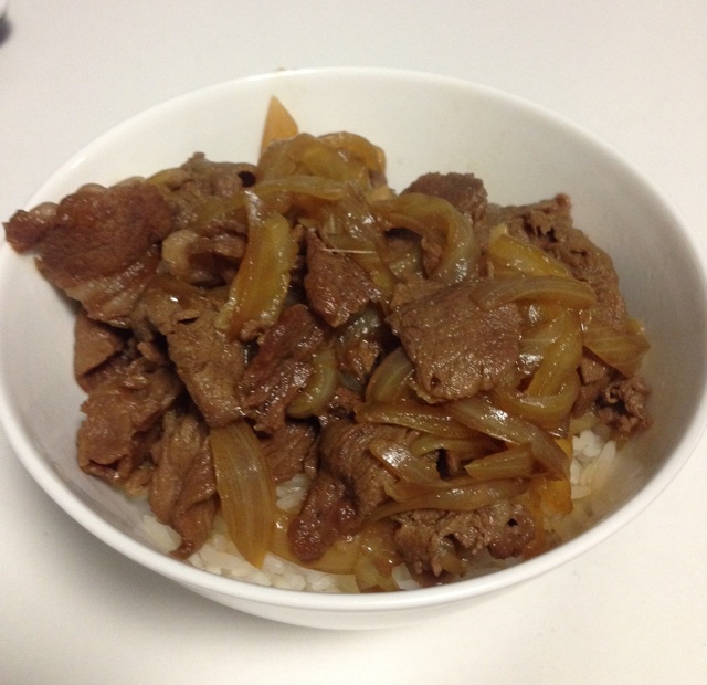 吉野家牛肉饭（牛丼）