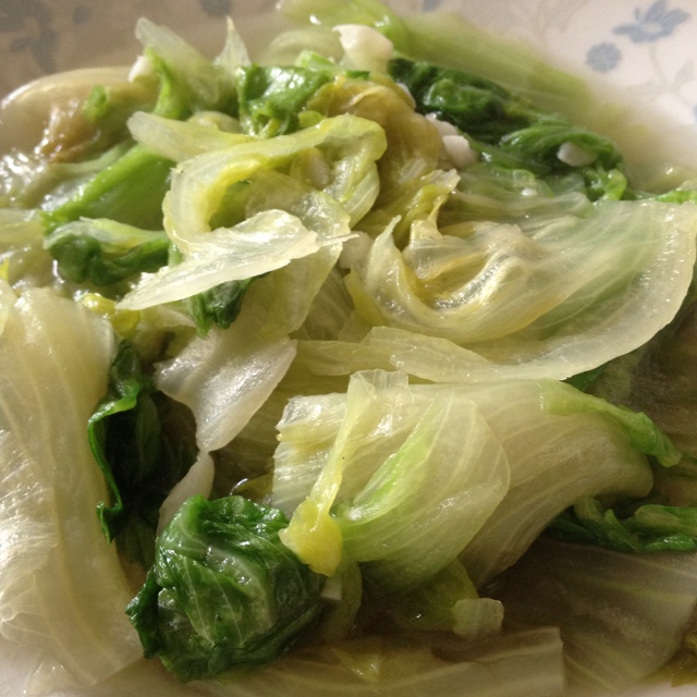 清炒生菜