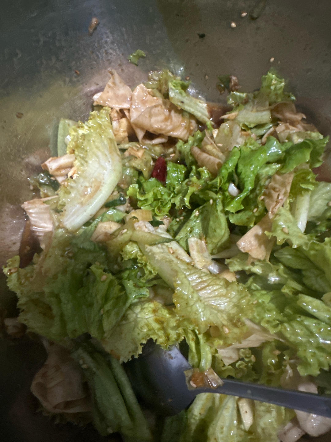 超级爽口开胃的凉拌豆皮