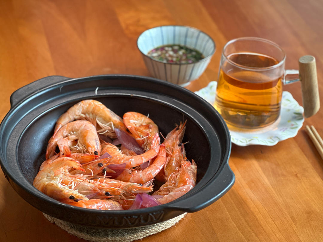 白灼虾（千万不要开水煮！）这样做肉质紧致Q弹