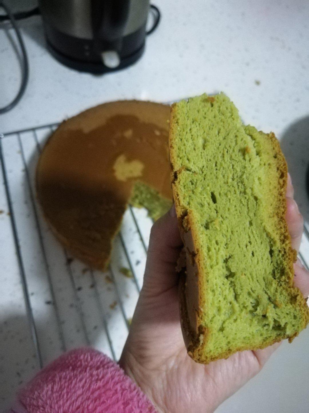 咖啡杏仁蓝莓干戚风蛋糕