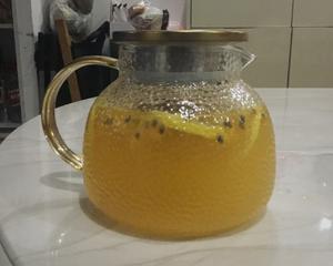 百香果柠檬水的做法 步骤7