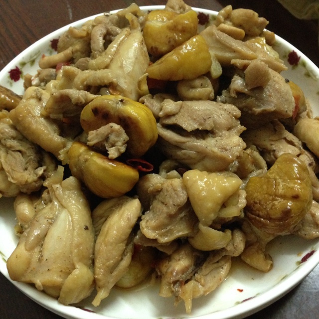 板栗烧鸡腿