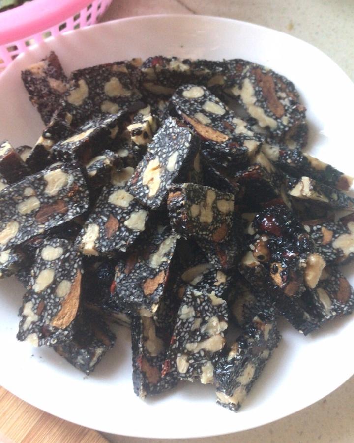 黑芝麻核桃糕