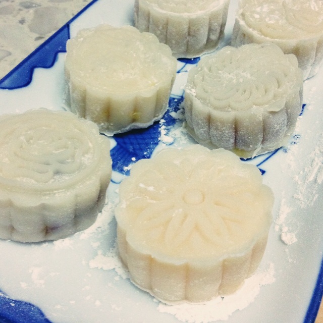 《Tinrry下午茶》冰皮月饼（奶黄馅）