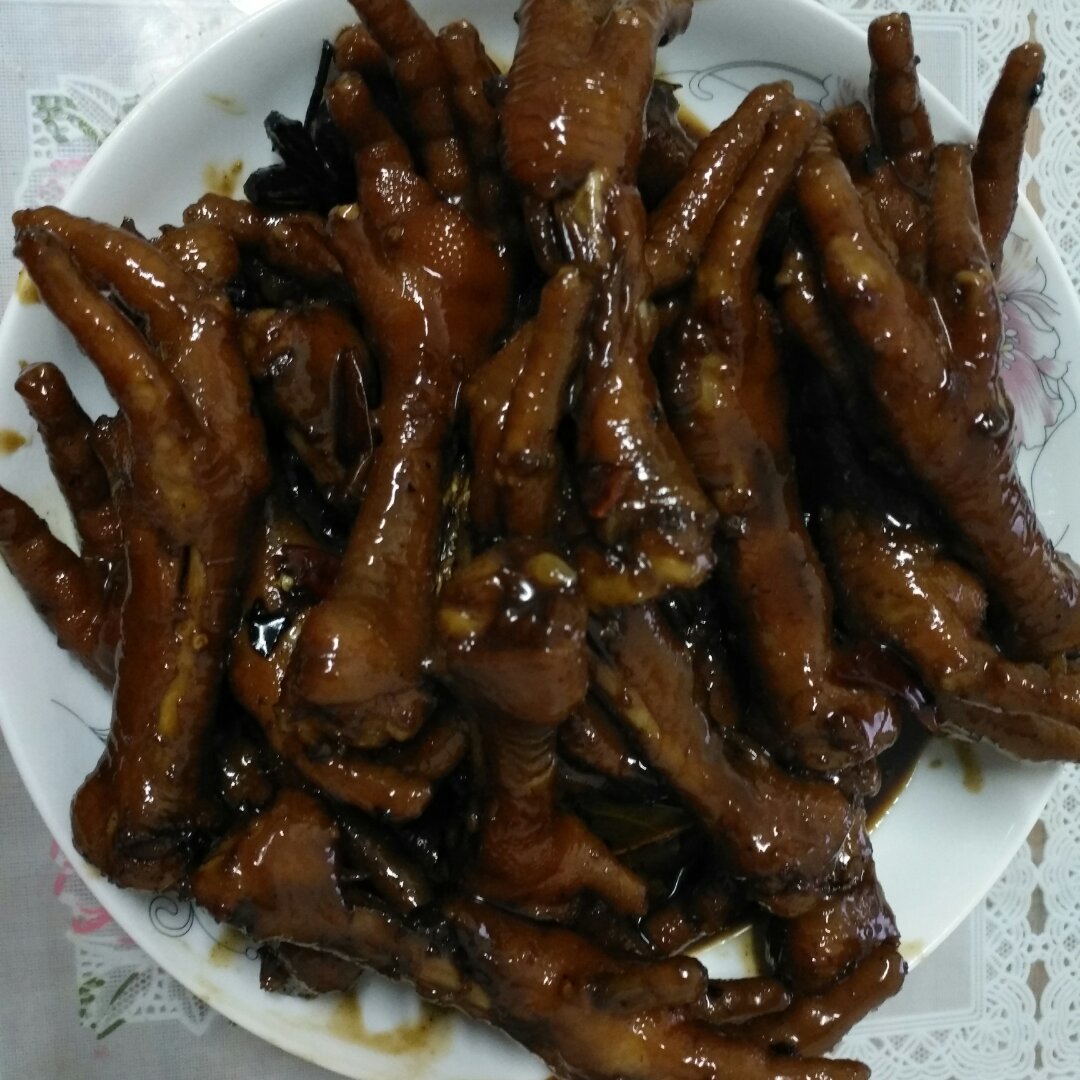 秘制红烧鸡爪