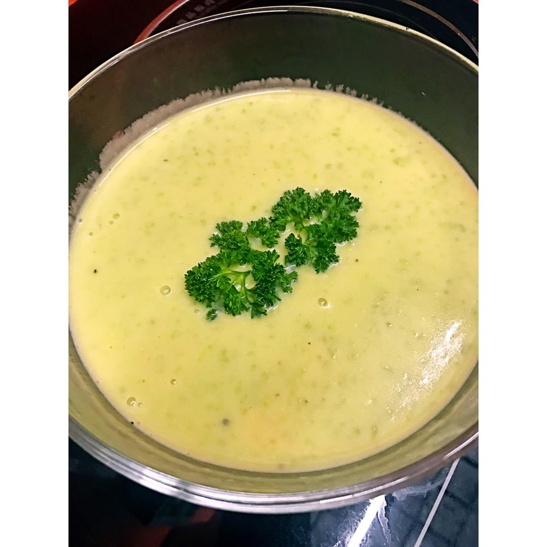 青豆土豆浓汤