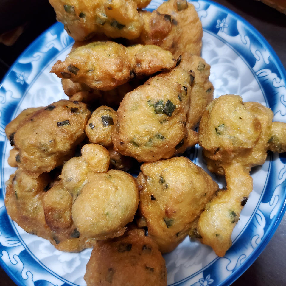 一起用餐吧—油炸鸡蛋泡泡