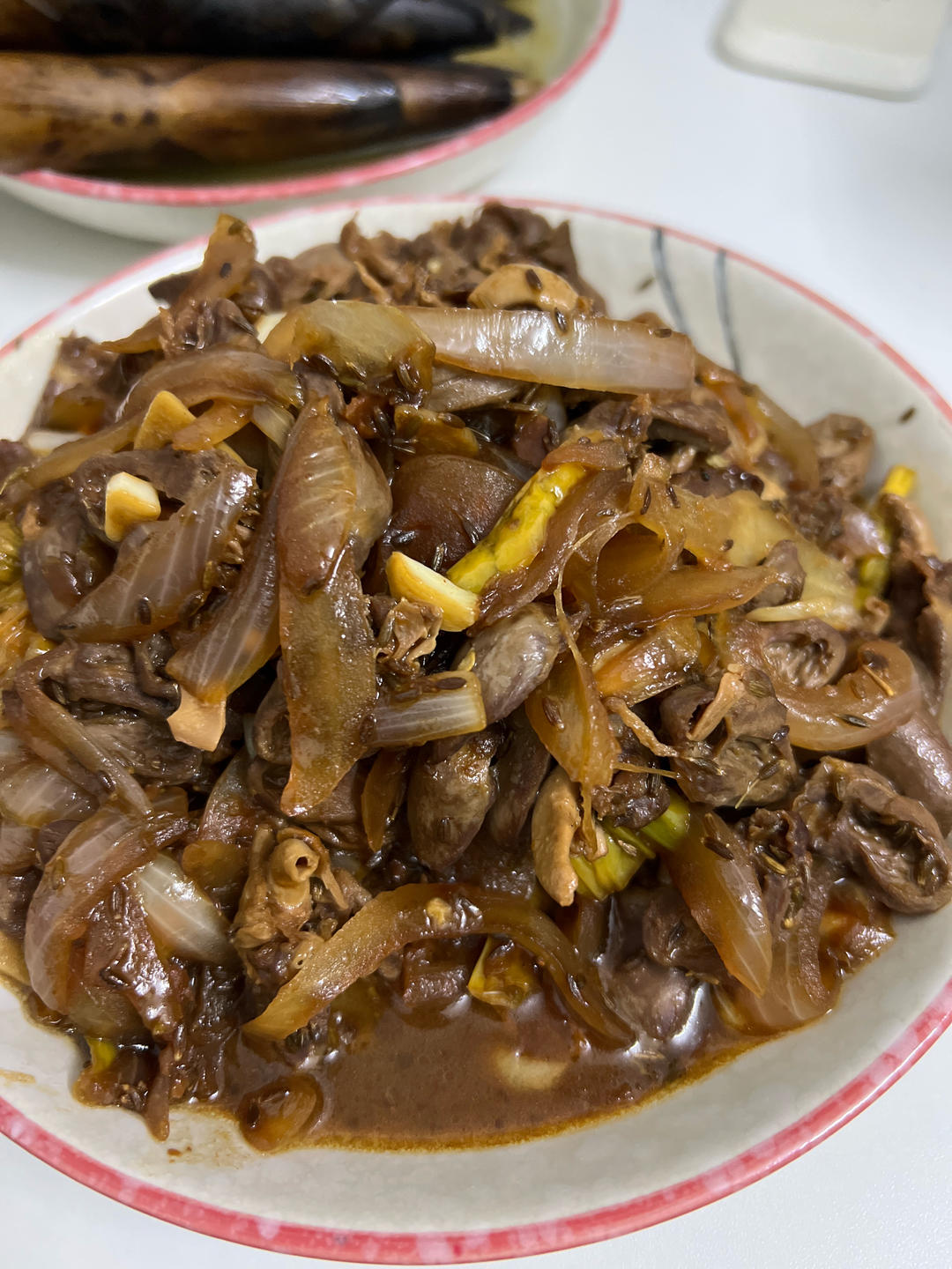 [原创] 比烧烤店还好吃的孜然鸡心