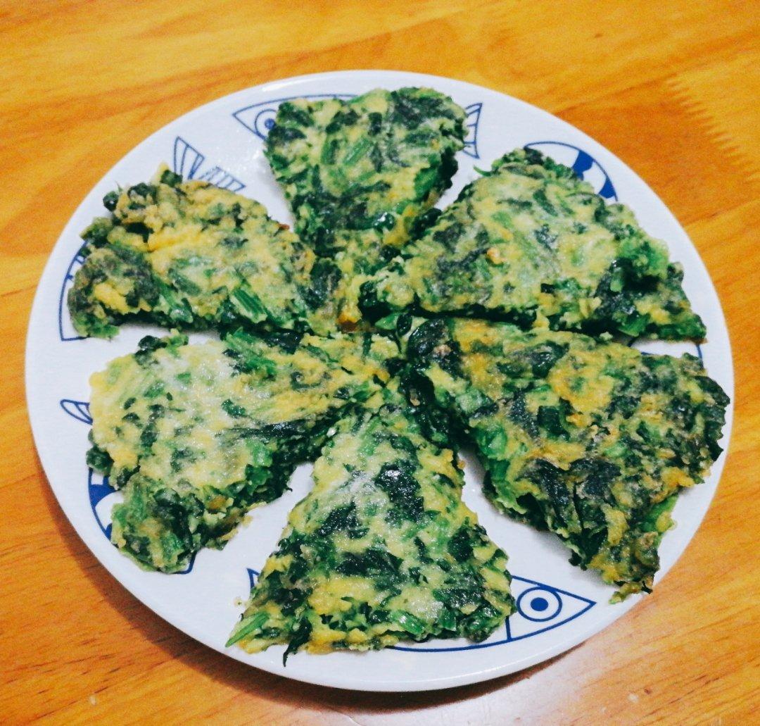 低脂菠菜蛋饼