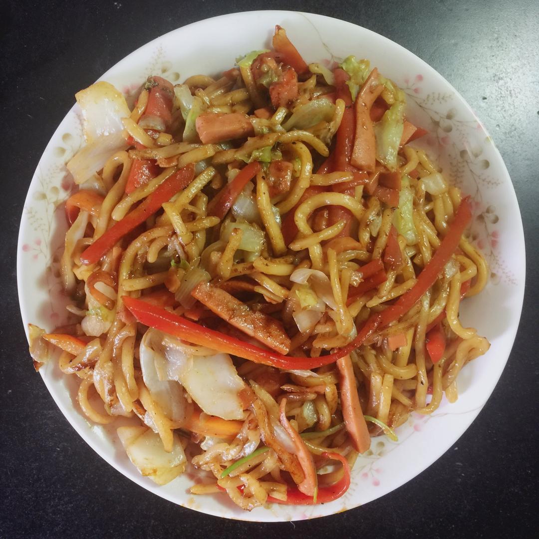 三丝炒面：炒面如何不粘锅