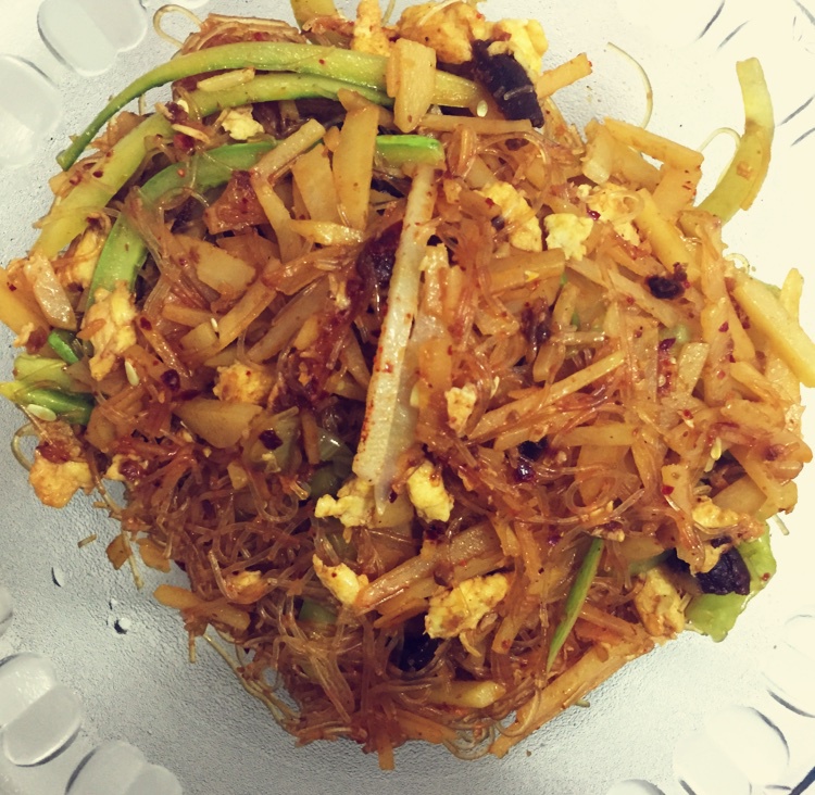 快手早餐炒粉干