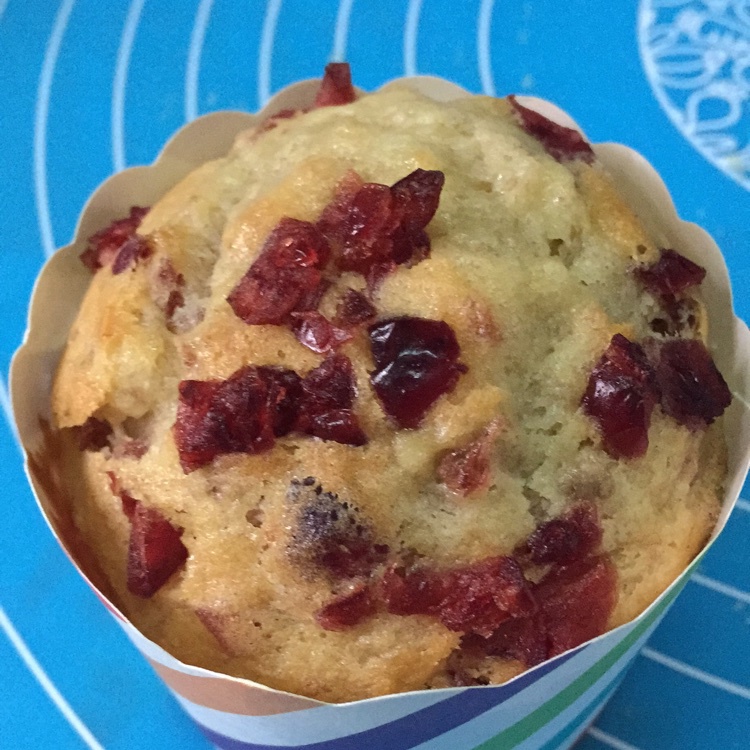 少女心的香蕉蔓越莓玛芬