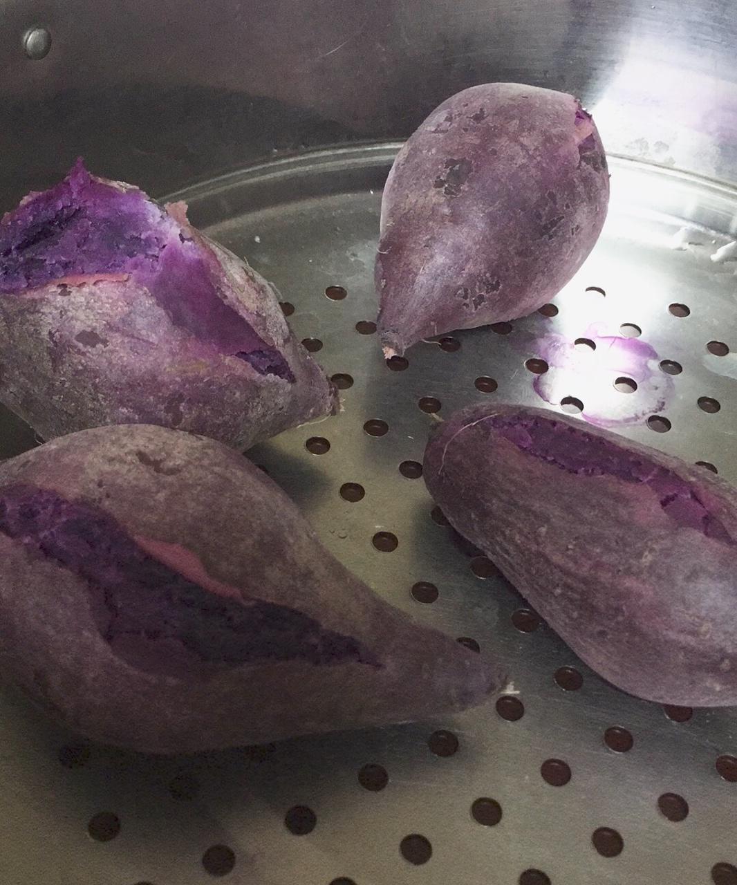 蒸紫薯