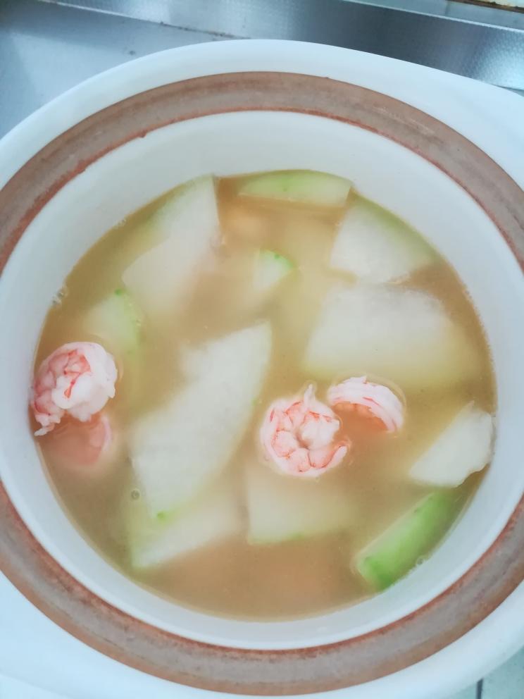 儿童版冬瓜虾仁汤