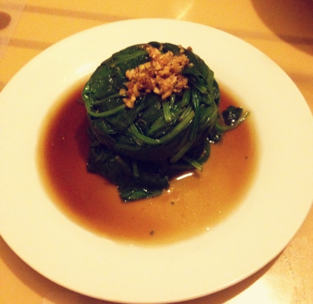 姜汁菠菜