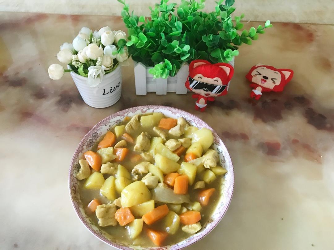 咖喱土豆鸡块
