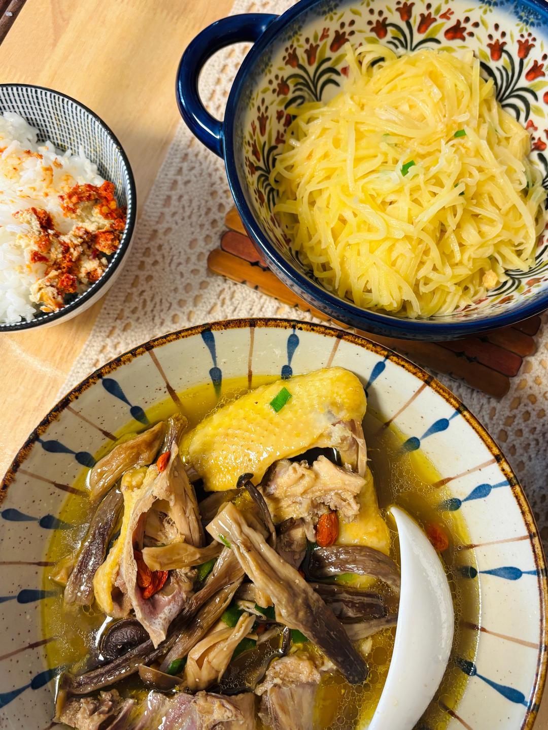 咸蛋黄炒土豆丝