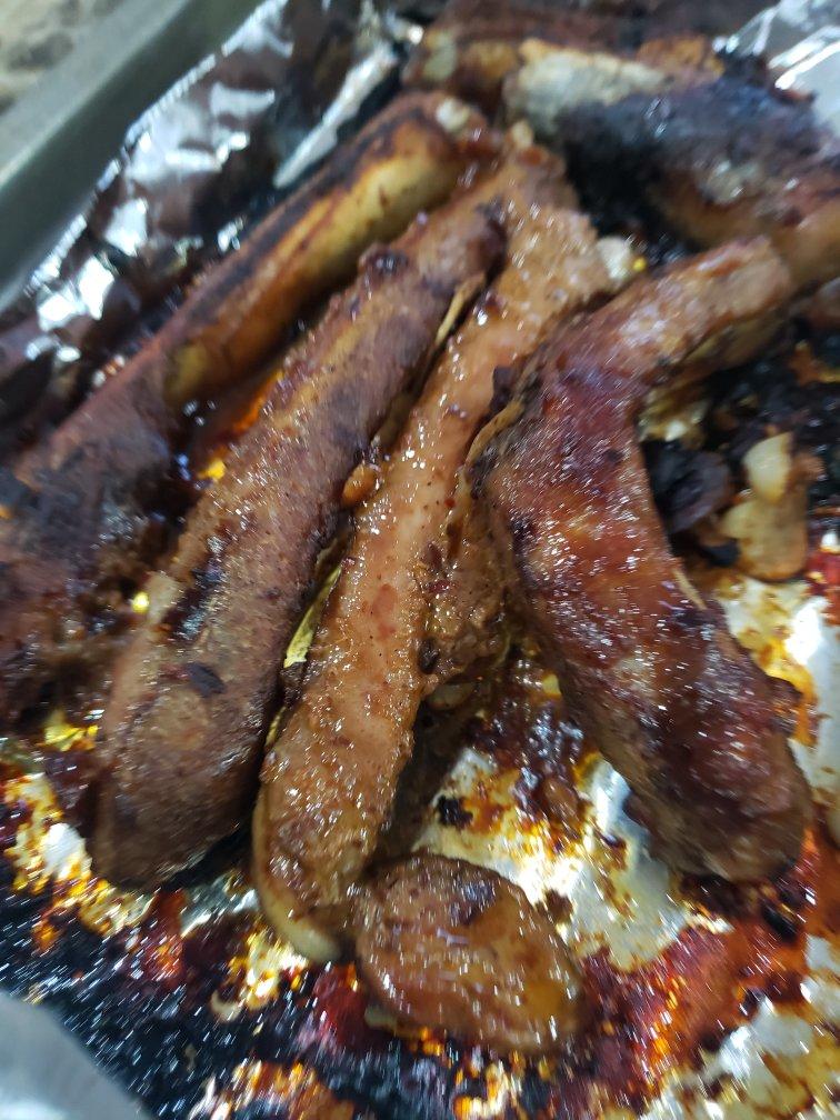锡纸烤排骨