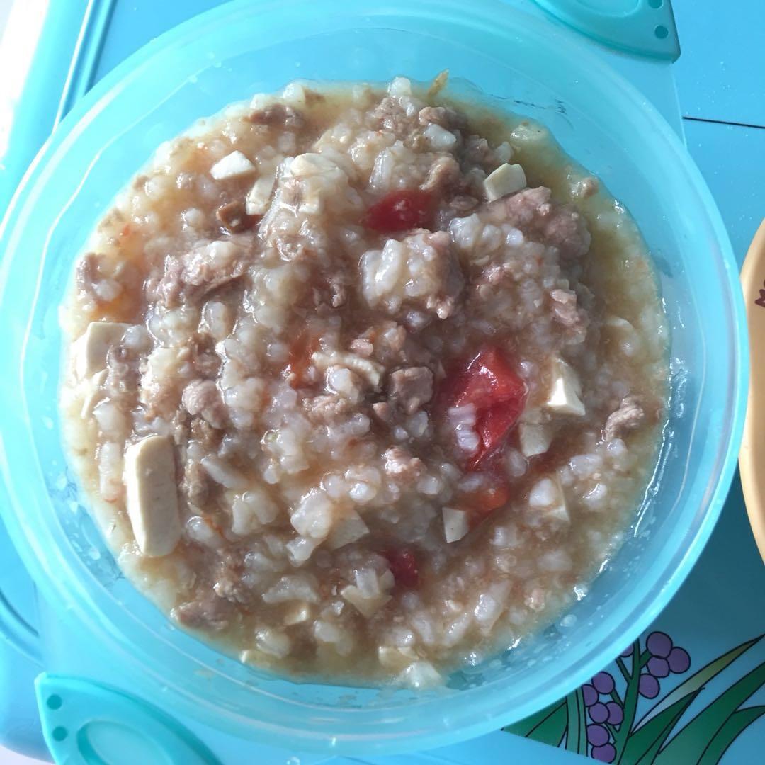 牛肉豆腐饭羹  宝宝健康食谱