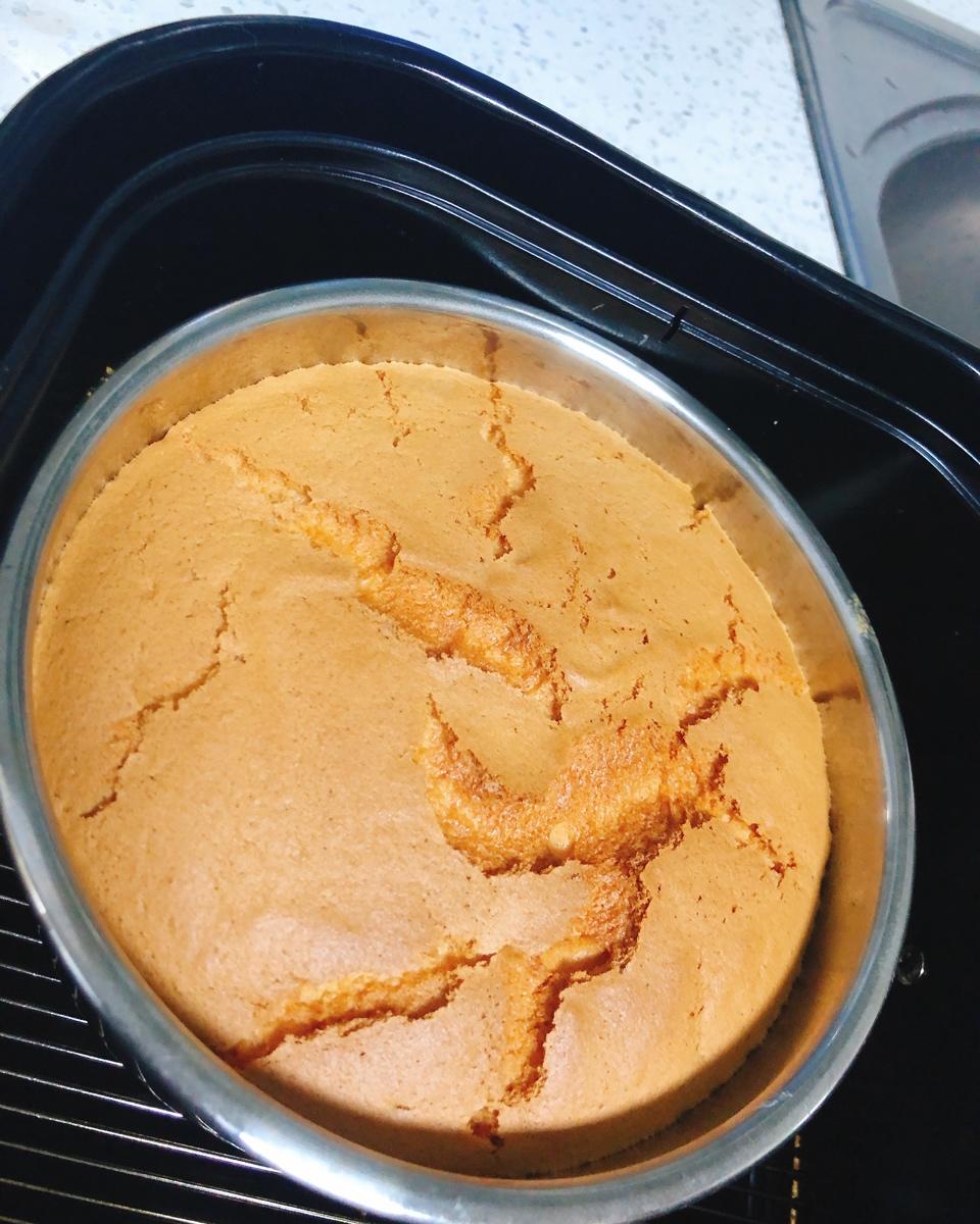 6寸戚风蛋糕（2蛋）