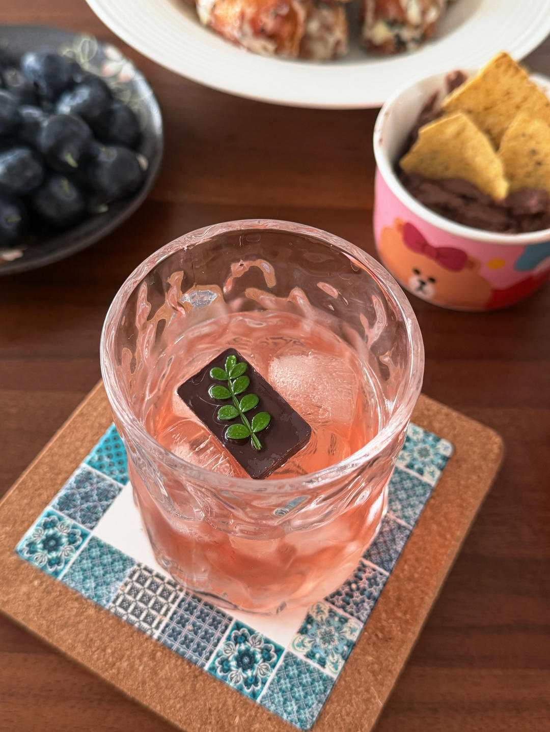 蓝莓🫐巧克力奶洗葡萄酒