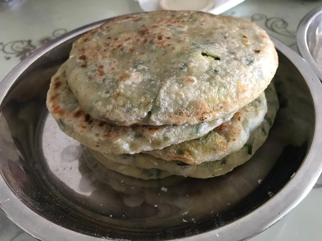 薄皮韭菜饼