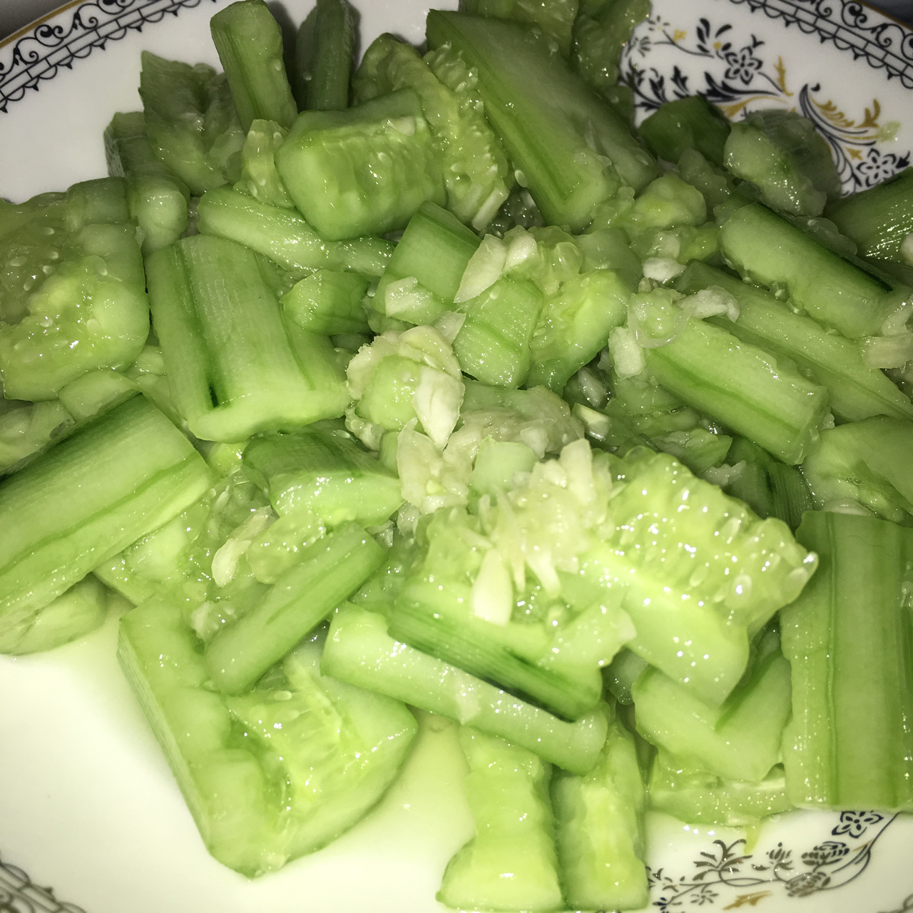 白糖拌黄瓜