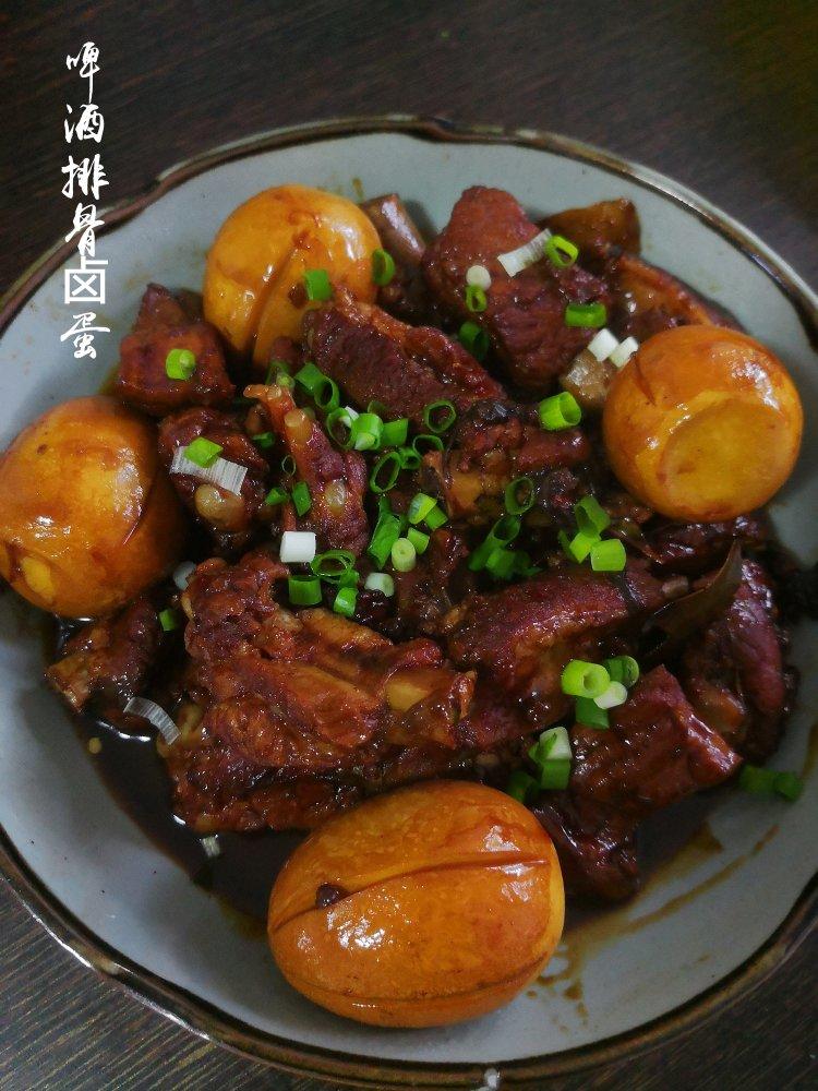 啤酒卤蛋烧排骨