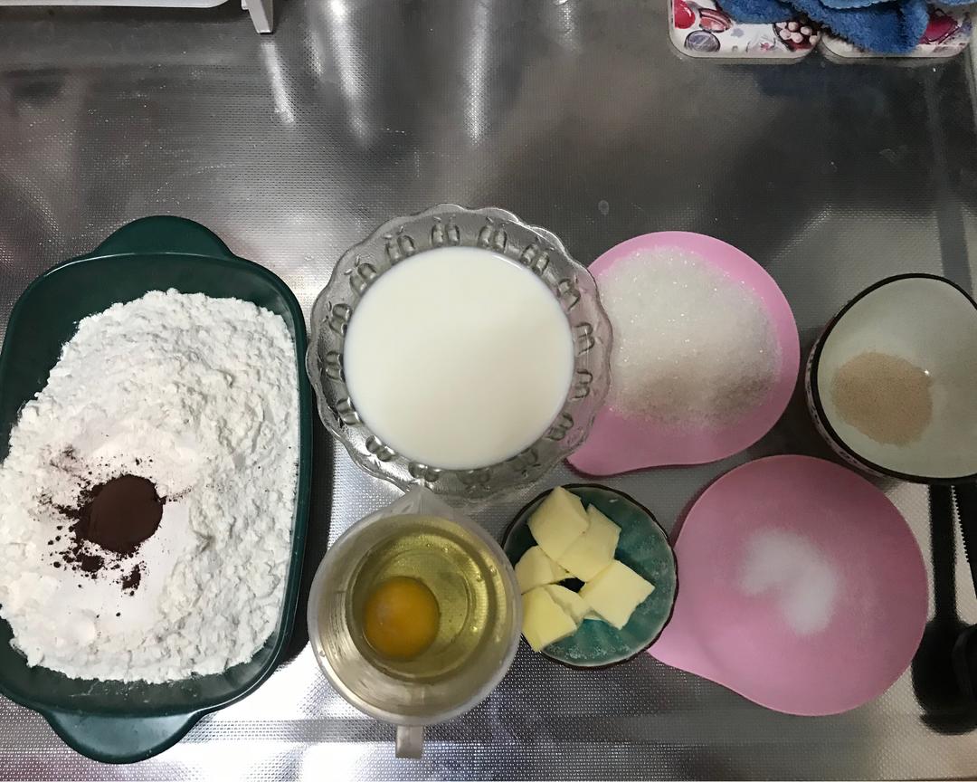 纯奶手撕吐司的做法 步骤1