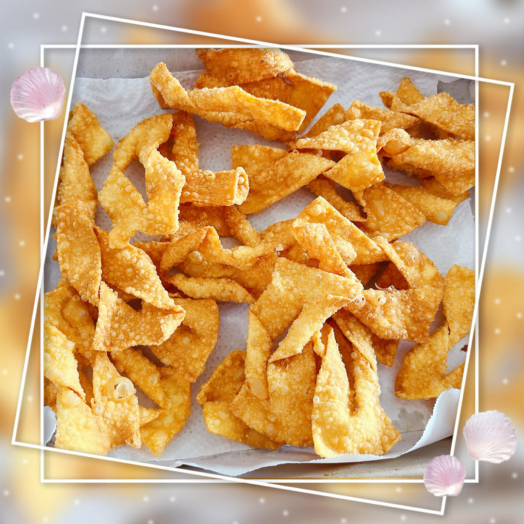馄饨皮小零食