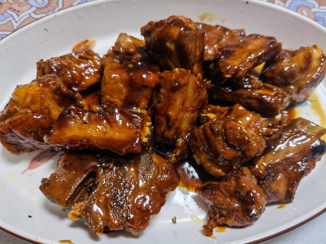 糖醋排骨/糖醋小排（不放油）（12345口诀做出正宗上海本帮）