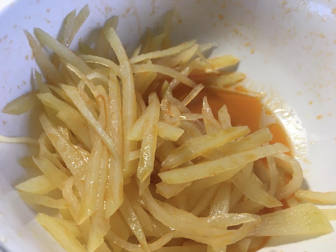 红油土豆丝