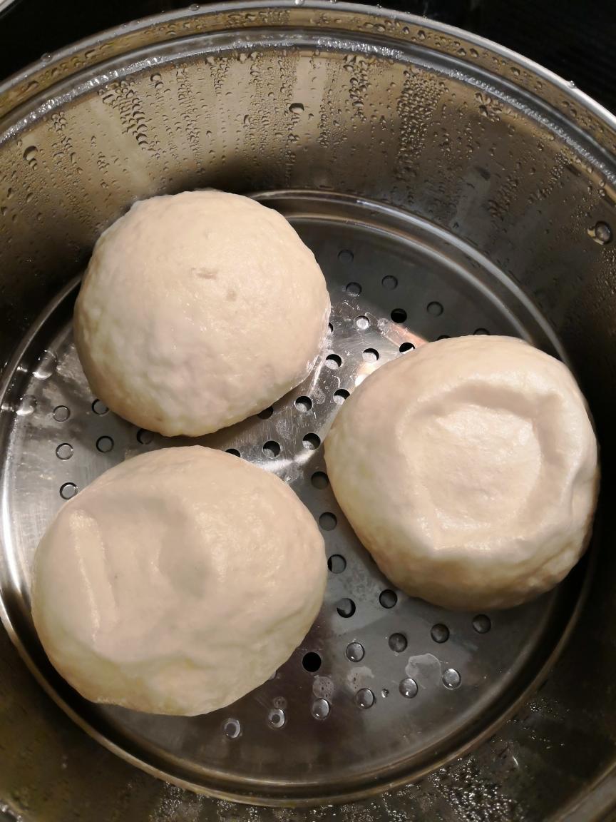 馒头（厨师机版）的做法
