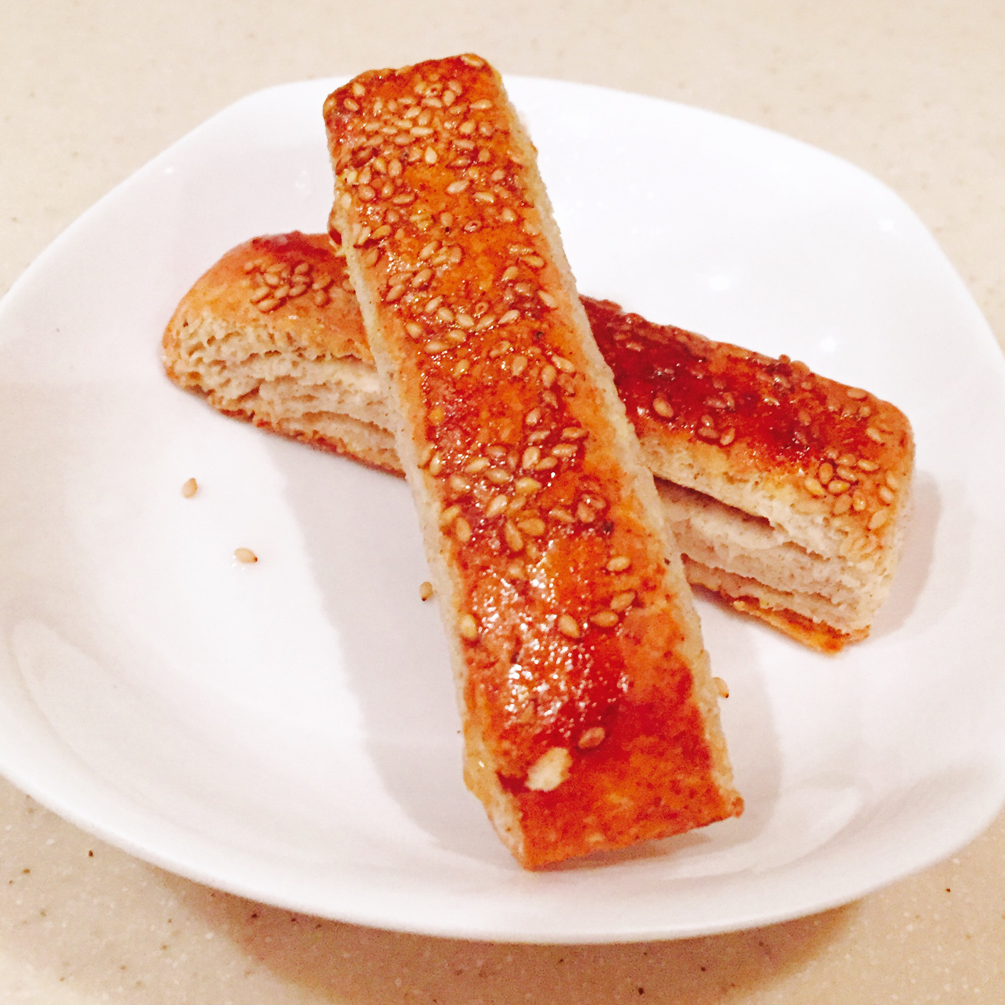香掉牙千层饼