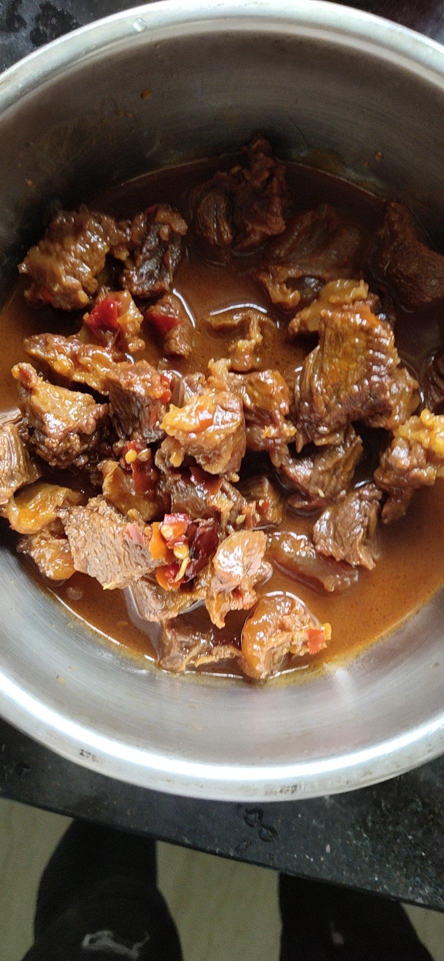 林瑾2013做的红烧牛肉(牛腩)