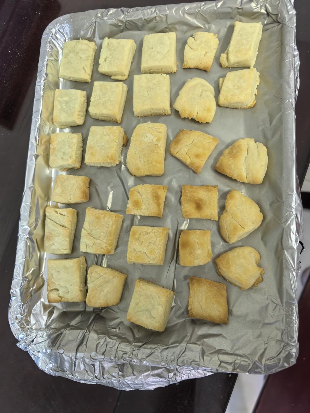 牛奶方块小饼干